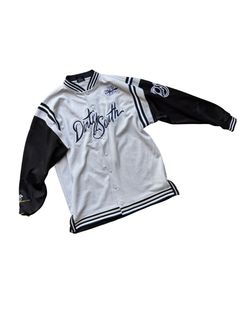FUBU Dirty South Varsity Snap-Button Jacket XL