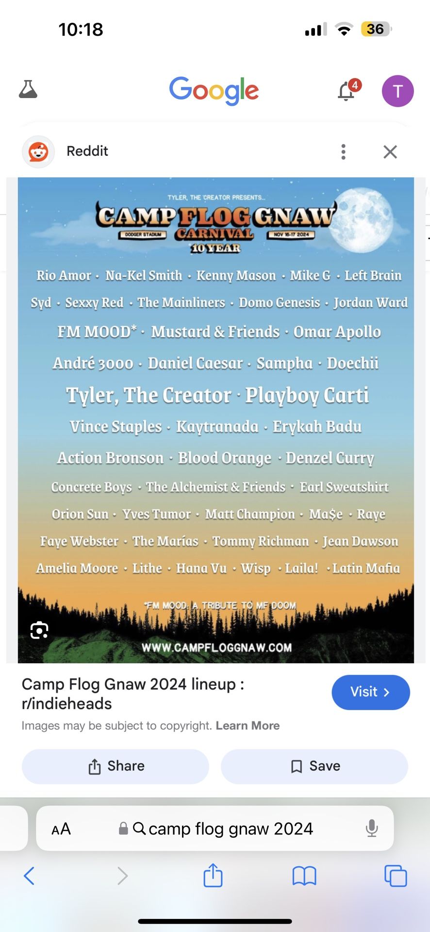 Tyler The Creator Flog Gnaw