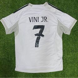 Vini Jr Real Madrid New Edition 2025 Soccer Jersey