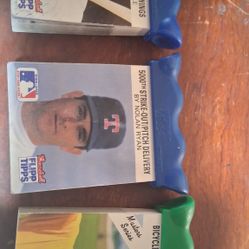 3 cool flipp tipps and 50 misc old baseball cards. 