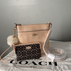 Coach Messenger Bag With Wallet 