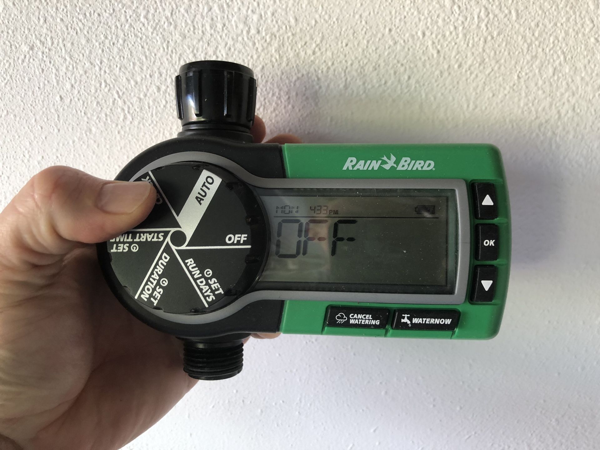 Hose end sprinkler timer