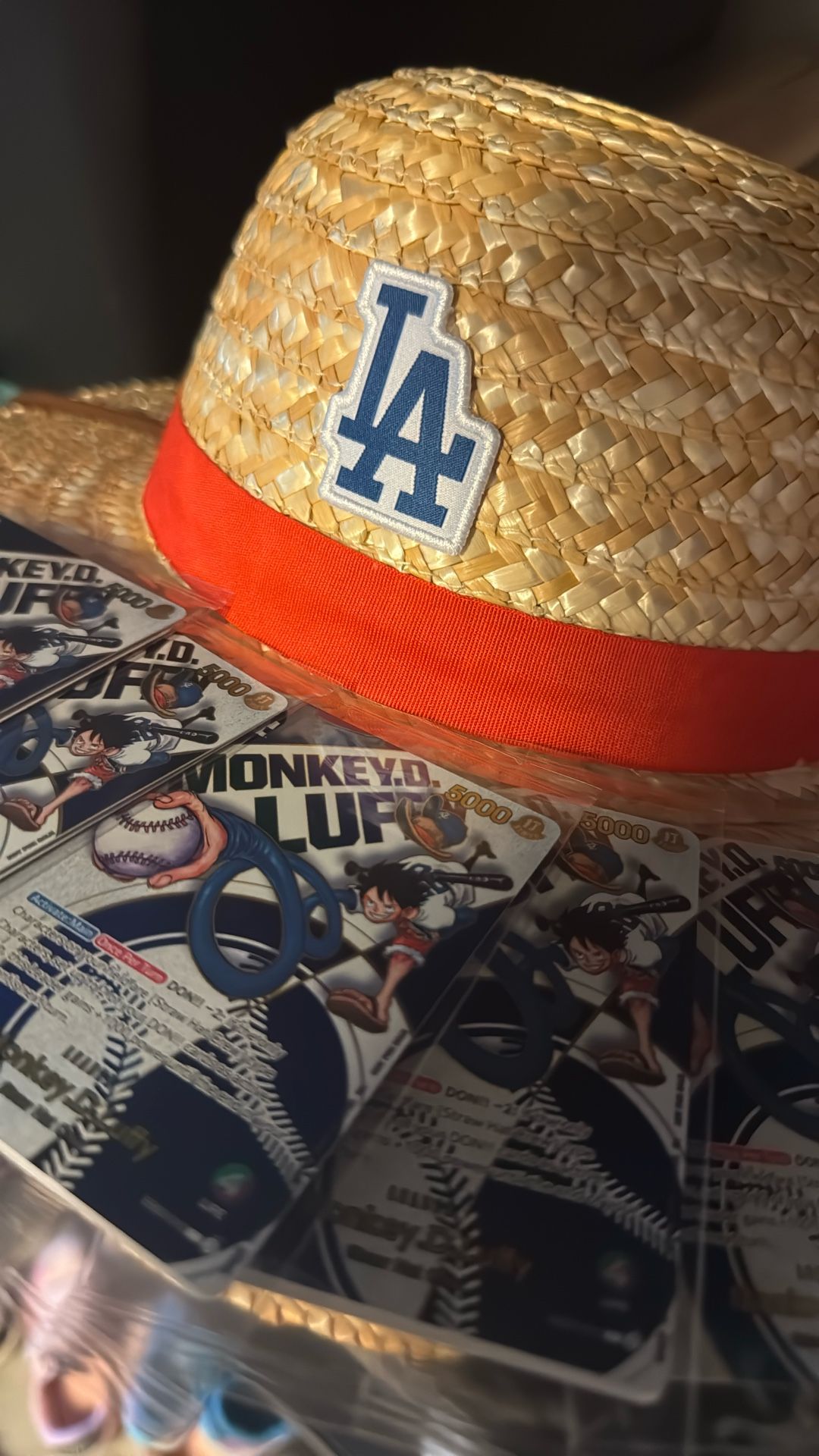Dodgers & Monkey.d.luffy Card 7/3/25