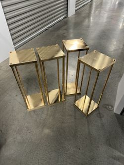 24” (2 Ft) Gold centerpieces