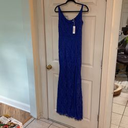 CBR Long glitter gown with slit