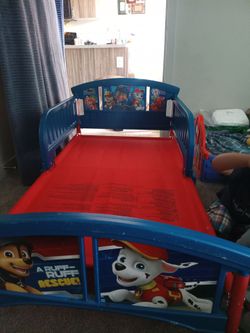 Toddler Bedframe- Paw Patrol