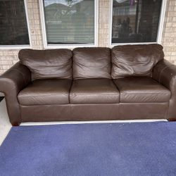 Leather Couch