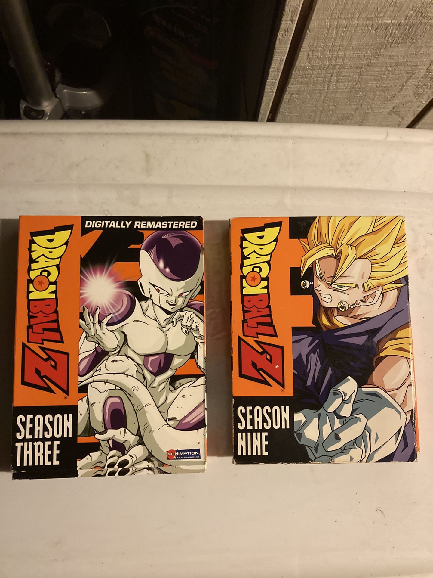 DBZ Season 3 And 9 Dvd Sets