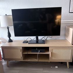 TV Table and Matching Side Table