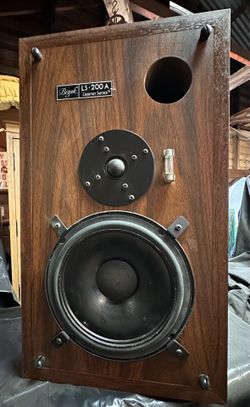 Rare Bozak LS-200A “listener series” Speakers 70s Vintage Nice!