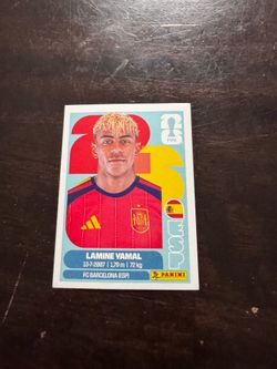 2026 world cup panini lamine yamal