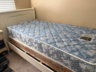 Twin Bed Frame With Mattress