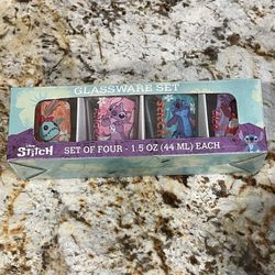 DISNEY STITCH SHOT GLASS SET