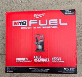 Milwaukee 18v Fuel Router Brushless Brand new tool only