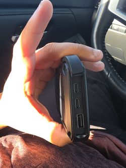 Portable Power Bank with USB-C and USB-A