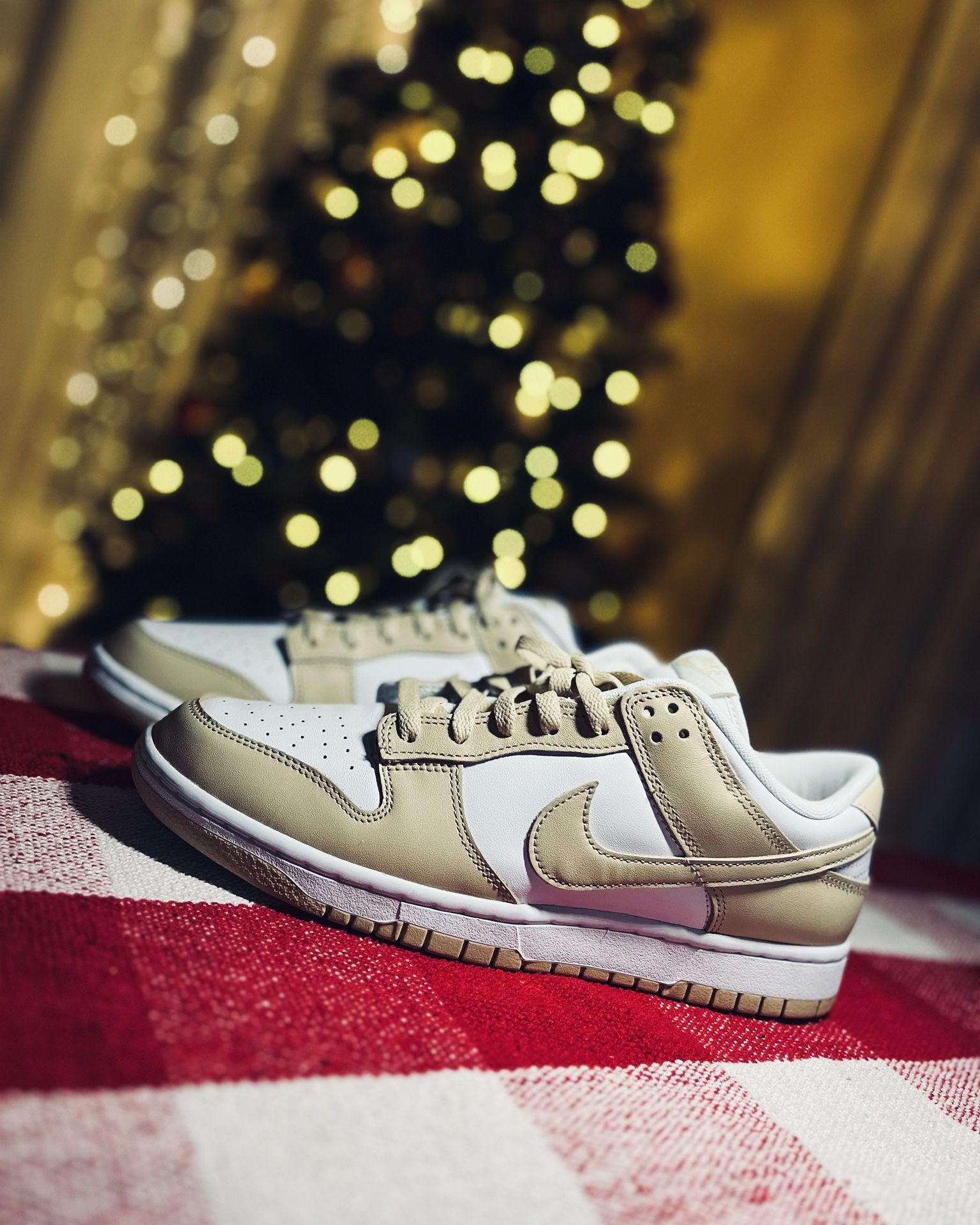 Nike Dunks White/tan