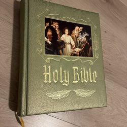 Huge Vintage Antique Bible