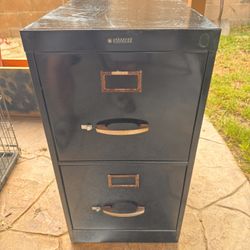 2 Drawer Steel Filing Cabinet
