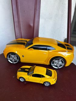 Transformers Bumblebee Camaro Toy Car Set - 2 Cars - $15