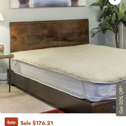 Denali Supreme Lambswool Mattress Pad - Queen