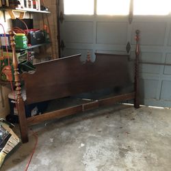 King Cherrywood headboard