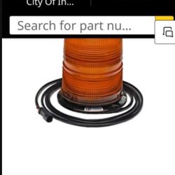 Catapilar Amber LED Strobe Lamps