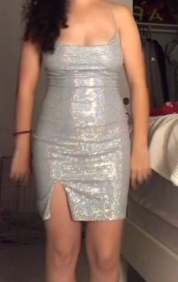 New Mini Sparkly Dress