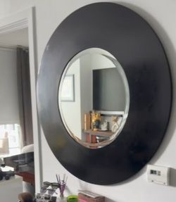 Entryway Set – Round Mirror + Console Table