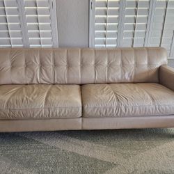 Leather Sofa