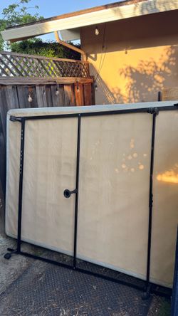 Bed frame and box