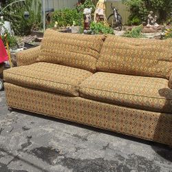Ethan Allen Convertible Sleeper Sofa Couch