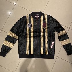 World of Troop Moto Jacket (blk/gold)
