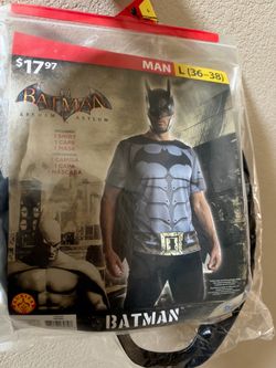 Batman Arkham Asylum Costume Set Men's Large
