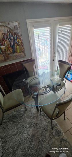 Table and chairs
