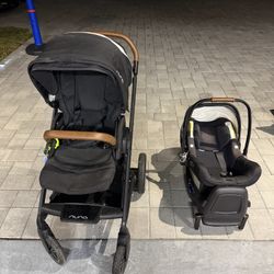Nuna Car Seat And Stroller. 