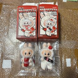 Pop Mart Labubu Coca Cola Vinyl Plush Pendant Surprise Shake & Happy Factor