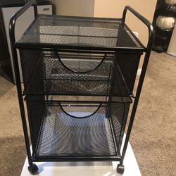 Wired storage cart