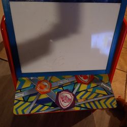 Paw Patrol Easel With Bookshelf On The Back