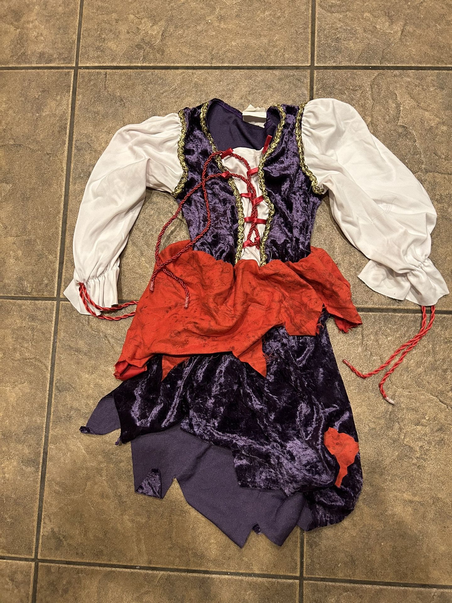 Pirate Or Gypsy Costume Girls
