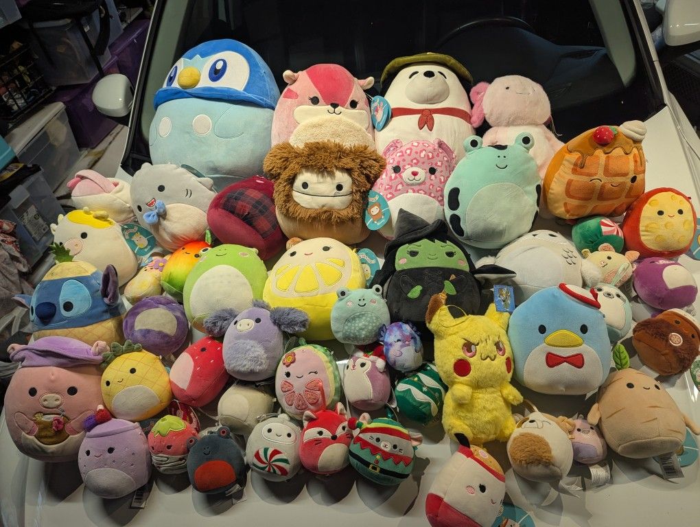 Plushies $70