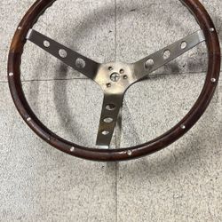Vintage 3 Spoke 15” Grant Style Steering Wheel 