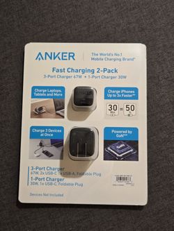 Anker 2 charging Bricks