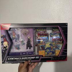 POKEMON CYNTHIAS GARCHOMP EX PREMIUM COLLECTION