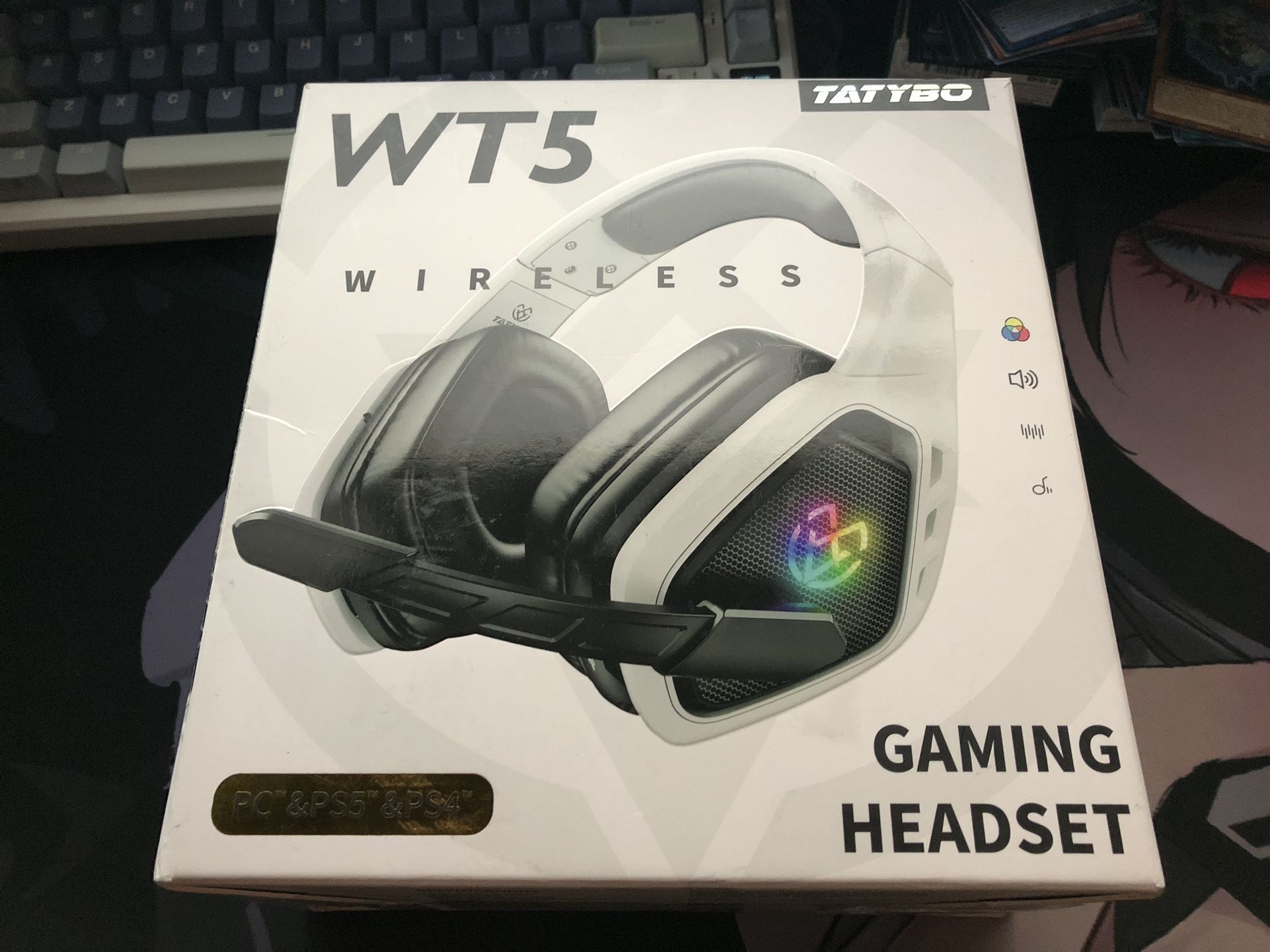 Tattybo WT5 Wireless Gaming Headset