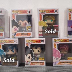 Dragon Ball Z  Funko Pop Collection 