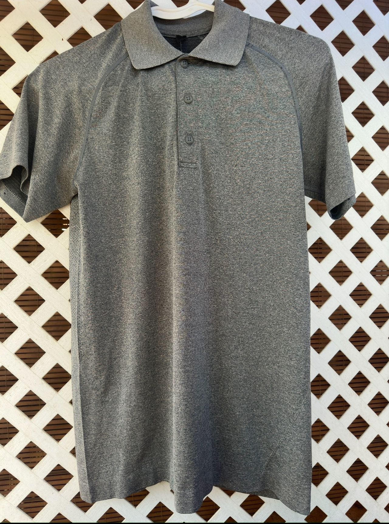 PreOwned Lululemon Polo Shirt Gray Men's XS