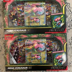 Mega Venasaur Premium collection 