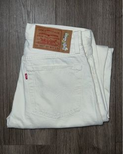 White Denim Tears 501 Levi’s Size 31X32 - Read Description