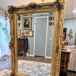 French baroque mirror full length 75x50