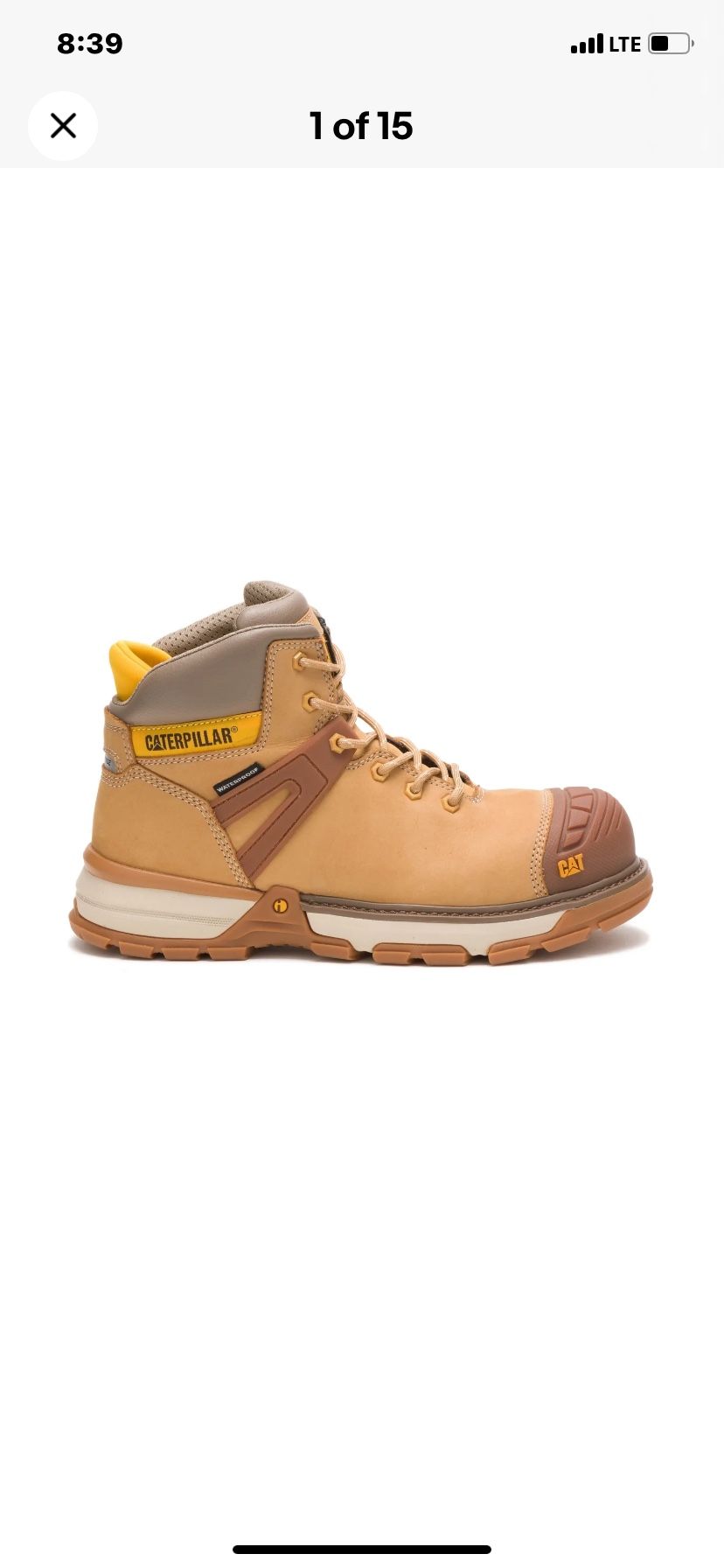 Caterpillar Work Boots
